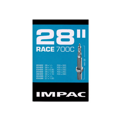 IMPAC Imp binnenband (by schwalbe) sv28 race, 28x1 etrto 20/28-622/630, ventiel: frans 60mm