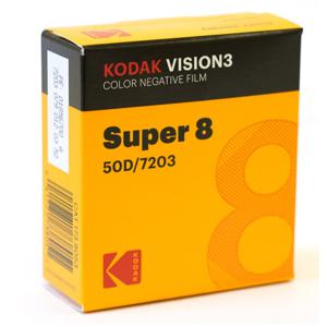 Kodak Vision3 50D 7203 8 mm x 15 m Color Negative Film