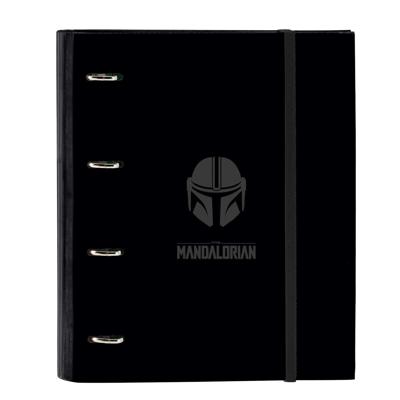Ringmap The Mandalorian Zwart (27 x 32 x 3.5 cm)
