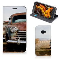 Samsung Galaxy Xcover 4s Stand Case Vintage Auto