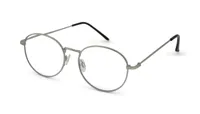Leesbril Readr. -0043 OVAL-Shiny silver-+0.50 met blauwlichtfilter