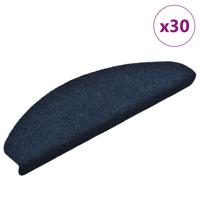 Trapmatten zelfklevend 30 st 65x21x4 cm marineblauw
