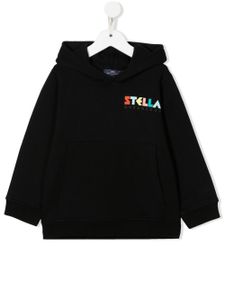 Stella McCartney Kids hoodie à logo - Noir