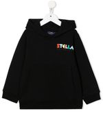 Stella McCartney Kids hoodie à logo - Noir - thumbnail