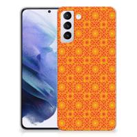 Samsung Galaxy S21 Plus | TPU bumper | Batik Oranje