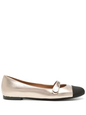 Roberto Festa ballerines Divy en cuir - Or