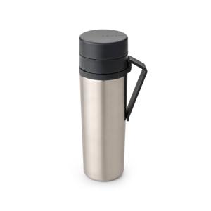 Brabantia 228643 drinkfles Dagelijks gebruik 500 ml Staal Zwart, Staal