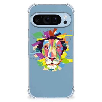 Google Pixel 9 | 9 Pro Stevig | Bumper Hoesje | Lion Color Google Pixel 9 | 9 Pro Stevig | Bumper Hoesje | Lion Color