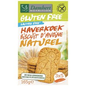 Damhert Haverkoekjes naturel glutenvrij