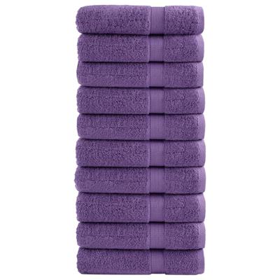 VidaXL Badhanddoeken solund 10 st 600 g/m² 100x150 cm