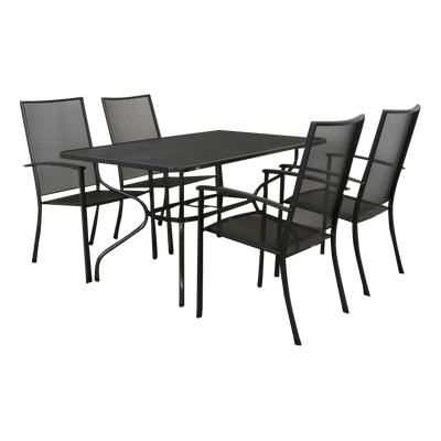 Kettler Siero tuinstoel / Strekmetaal tafel 145 cm.