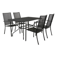 Kettler Siero tuinstoel / Strekmetaal tafel 145 cm.
