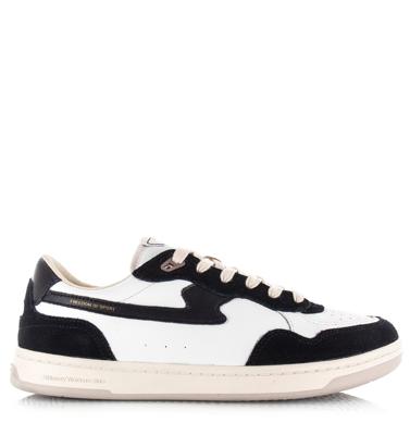 S.W.C - Pro-Cup 01 S-Strike black white Leer Unisex