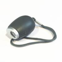 Draagbare digitale projectie alarm klok mini projector LED klok Carry time zaklamp klok met hangende touw (grijs)
