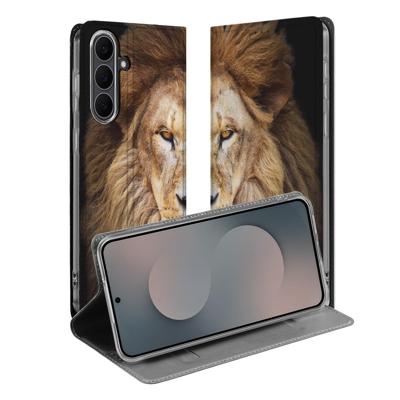 Book Wallet Case Samsung Galaxy S25 FE Leeuw