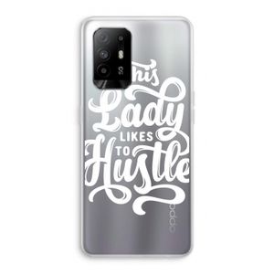 Hustle Lady: Oppo A95 5G Transparant Hoesje