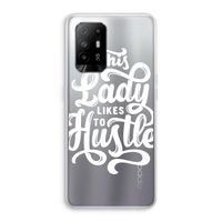 Hustle Lady: Oppo A95 5G Transparant Hoesje