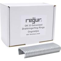 Regur 60721 Draadringen 450 stuk(s) Afm. (l x b) 35 mm x 95 mm - thumbnail