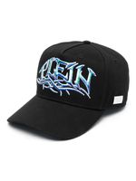 Philipp Plein casquette à logo brodé - Noir - thumbnail