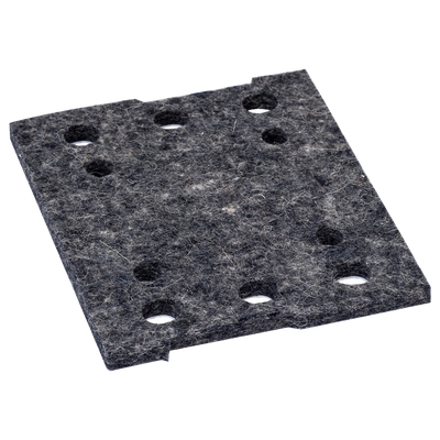 Bosch Accessoires Schuurplateau zonder klithechting | GSS 140/160 110 x 110 mm - 2608601442