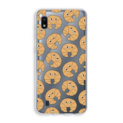 Croissant: Samsung Galaxy A10 Transparant Hoesje