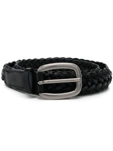 Golden Goose ceinture Houston en cuir - Noir