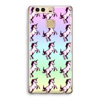 Musketon Unicorn: Huawei P9 Transparant Hoesje Musketon Unicorn: Huawei P9 Transparant Hoesje
