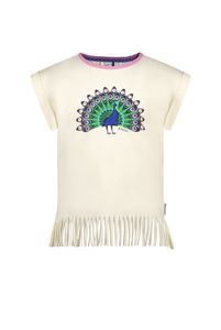 B.Nosy Meisjes t-shirt met franjes - Cotton