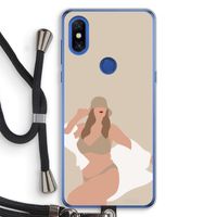 One of a kind: Xiaomi Mi Mix 3 Transparant Hoesje met koord