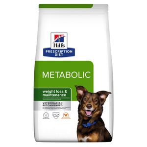 Hill's Prescription Diet Metabolic Weight Management hondenvoer met kip 2 x 4 kg