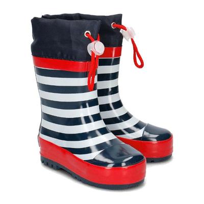 Playshoes regenlaarzen Anker Marine Wit-34-35