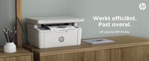 HP LaserJet MFP M140w printer, Zwart-wit, Printer voor Kleine kantoren, Printen, kopiëren, scannen, Scannen naar e-mail; Scannen naar pdf; Compact formaat