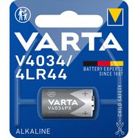 Varta Alkaline-Batterij LR44 | 6 V DC | 170 mAh | Blauw / Zilver | 1 stuks - VARTA-V4034PX VARTA-V4034PX - thumbnail