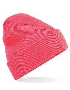 Beechfield CB45 Original Cuffed Beanie - Fluorescent Pink - One Size