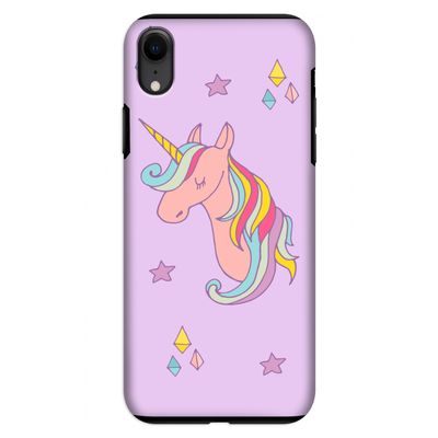 Roze eenhoorn: iPhone XR Tough Case