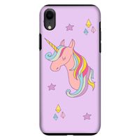 Roze eenhoorn: iPhone XR Tough Case