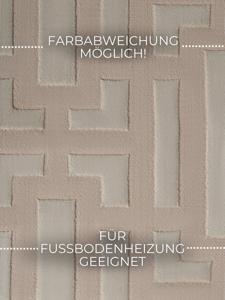 Hanse Home - Elle Decoration Perles Shortpile Rug Onyx Beige Cream - 120x170 cm