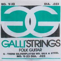 Galli V-023 G-3 snaar voor akoestische gitaar Galli V-023 G-3 snaar voor akoestische gitaar