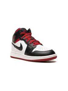 Jordan Kids Air Jordan 1 Mid "White / Gym Red" sneakers - Rouge