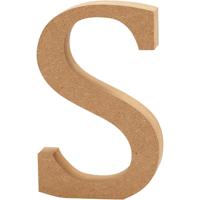 Creativ Company Letter s mdf 13cm, 1st.
