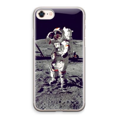 Spaceman: iPhone 8 Transparant Hoesje