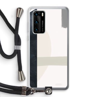 Baca: Huawei P40 Transparant Hoesje met koord