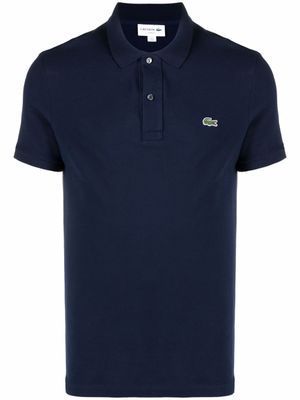 Lacoste polo à logo brodé - Bleu