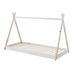 Vipack Bed Tipi - wit/naturel - 90x200 cm - Leen Bakker