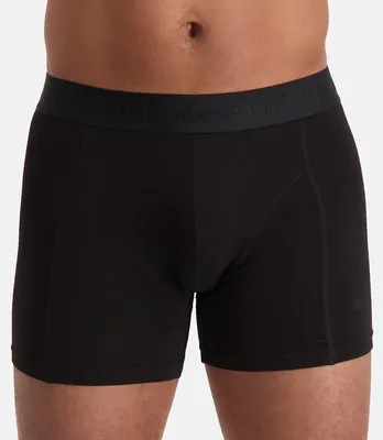 3-pak heren boxershorts - Black Ton - Bamboe heren onderbroeken - Mannen ondergoed zwart