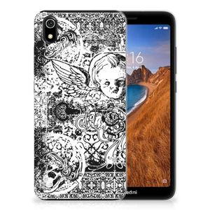 Silicone Back Case Xiaomi Redmi 7A Skulls Angel