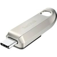 SanDisk Ultra Luxe USB-stick Retail 128 GB Zilver SDCZ75-128G-G46 USB-C 3.2 Gen 1 SanDisk Ultra Luxe USB-stick Retail 128 GB Zilver SDCZ75-128G-G46 USB-C 3.2 Gen 1