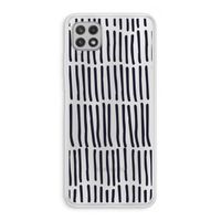 Moroccan stripes: Samsung Galaxy A22 4G Transparant Hoesje