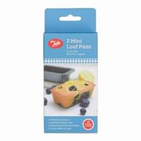 Tala - Mini Cakevorm, Set van 2 Stuks, 11 x 6 x 3 cm, Non-Stick - Tala