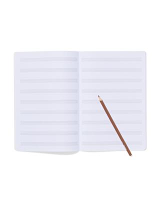 HEMA Muziekschrift A5 Bloemen